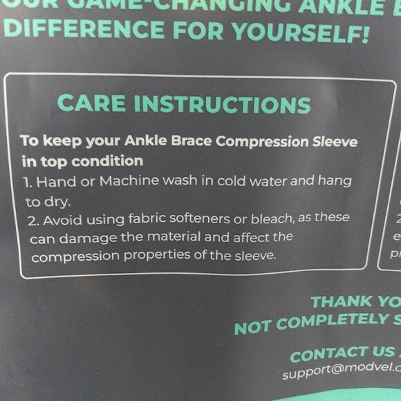 NIB Modvel Foot & Ankle Brace Socks - Picture 7 of 13